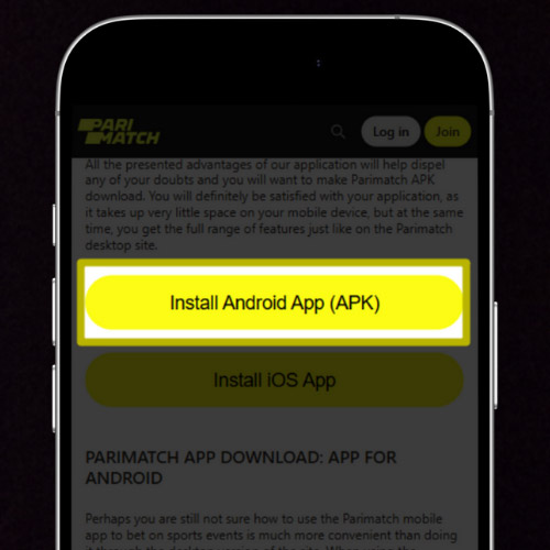 Download the Parimatch app for Android